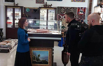 Serbian TV shoots video on Dagestan